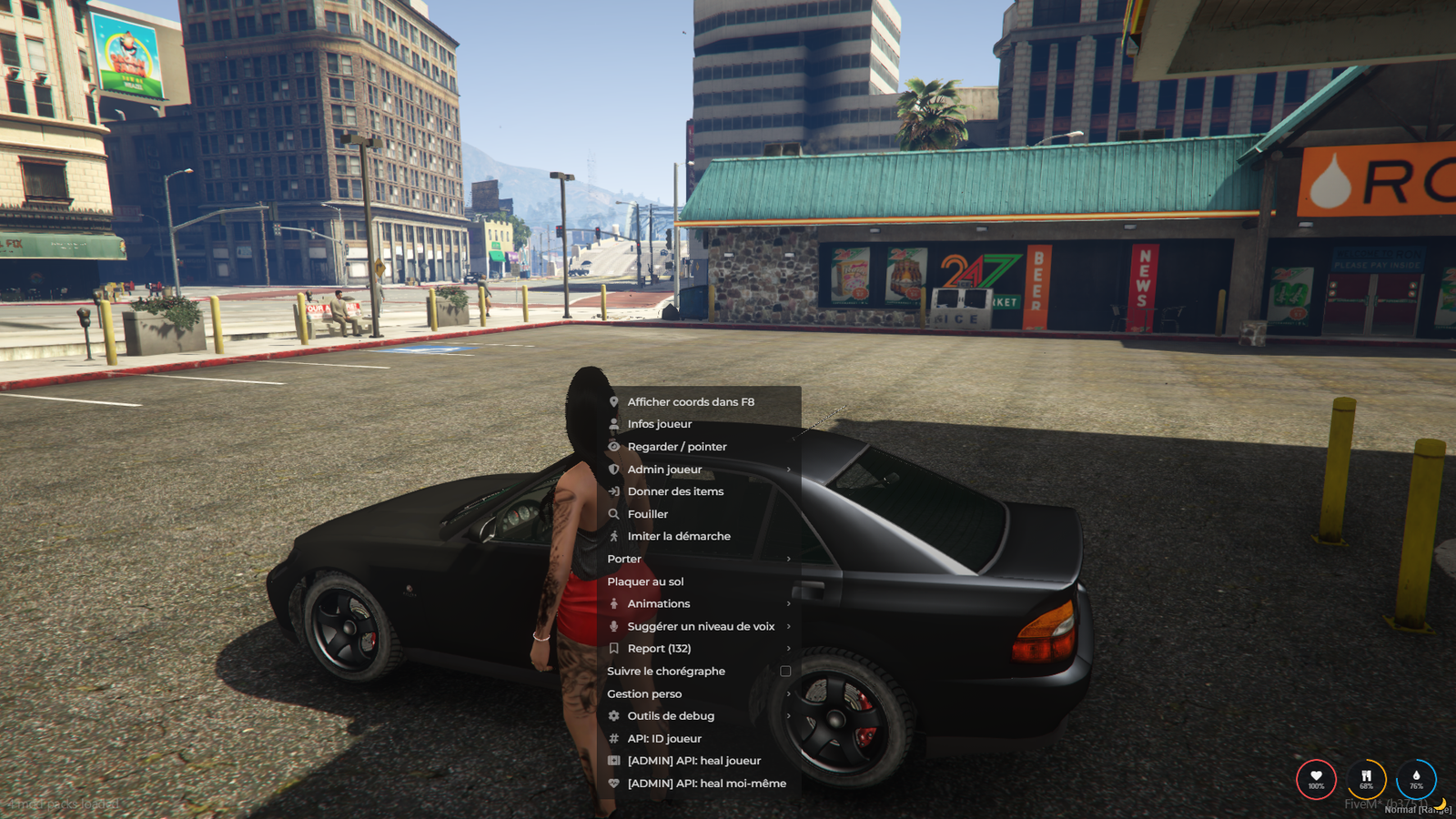 Menu contextuel joueur FiveM