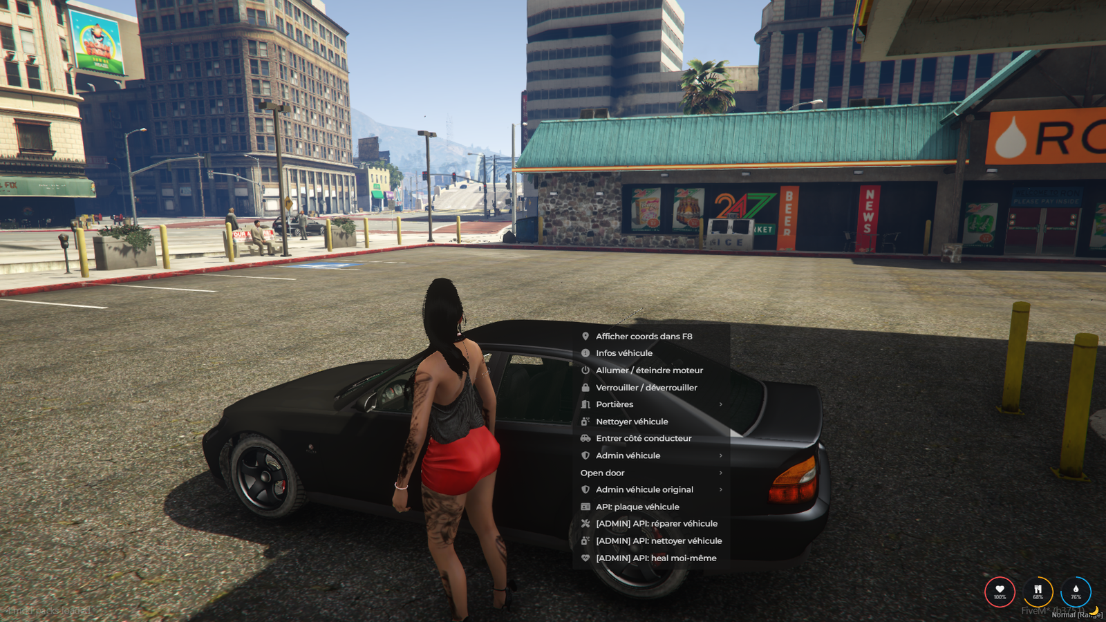 Menu véhicule FiveM