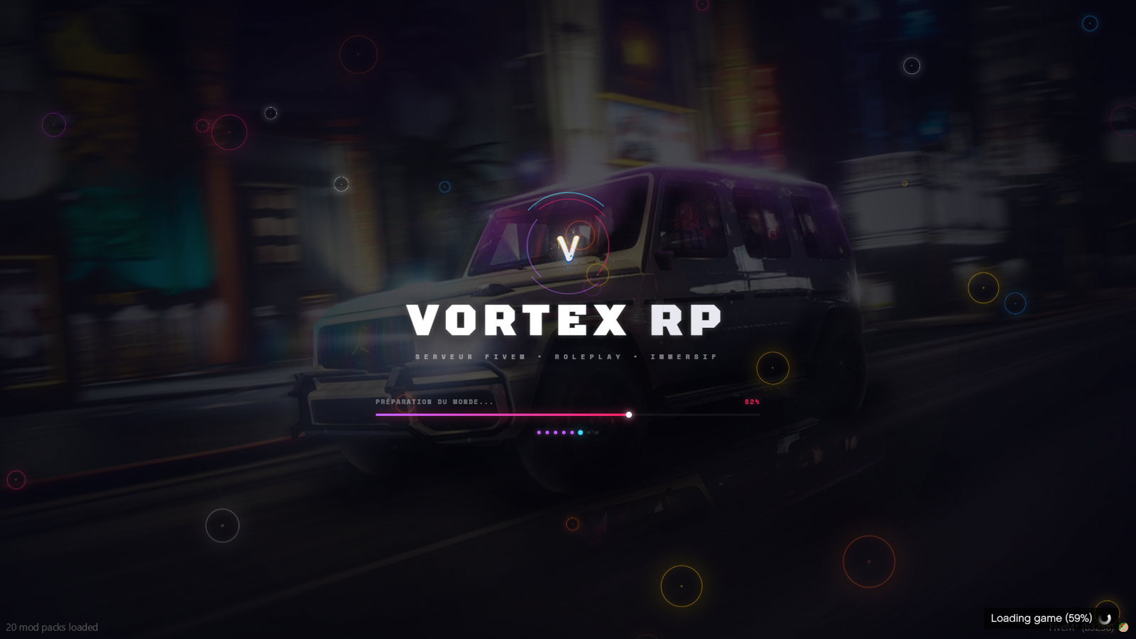 Loading screen Vortex RP